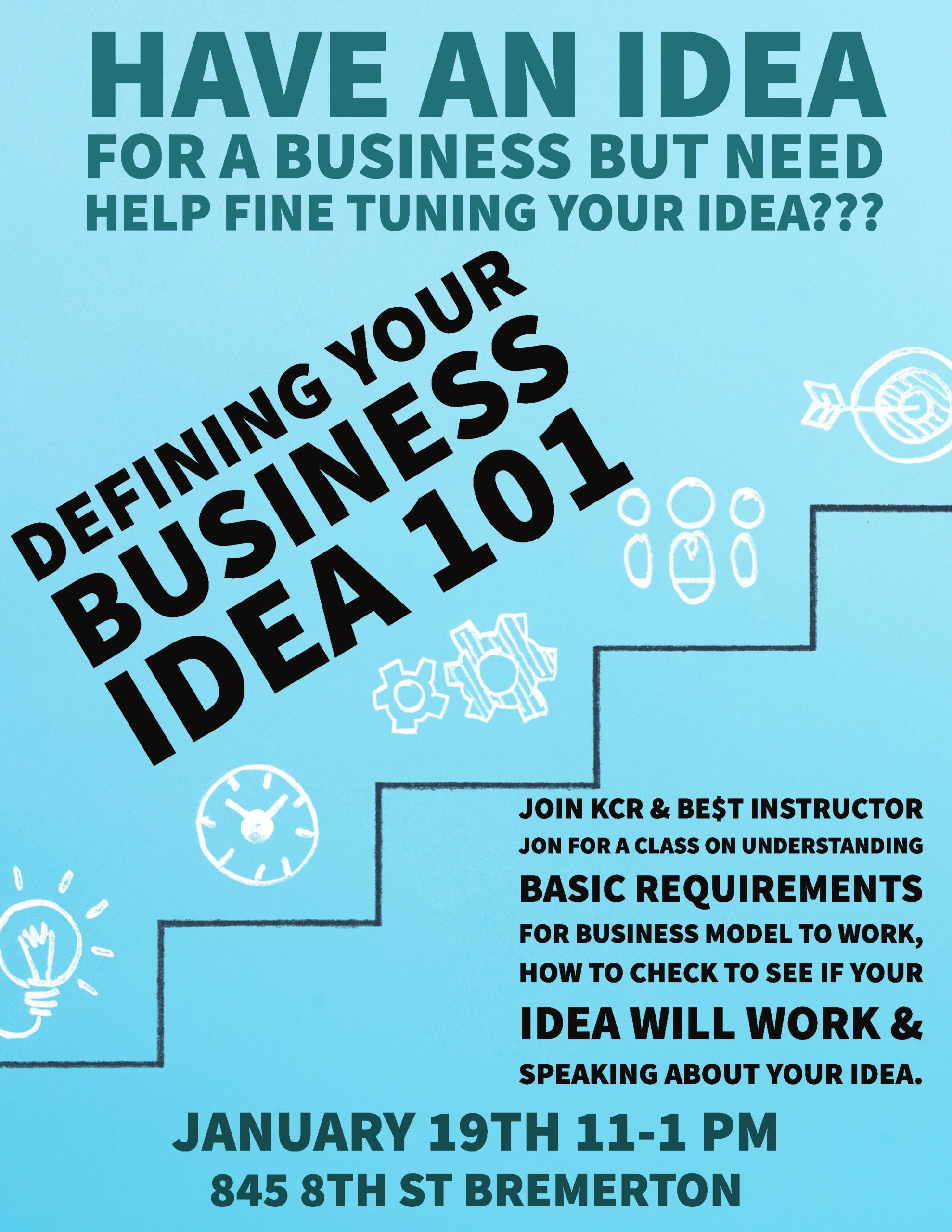 Defining business idea