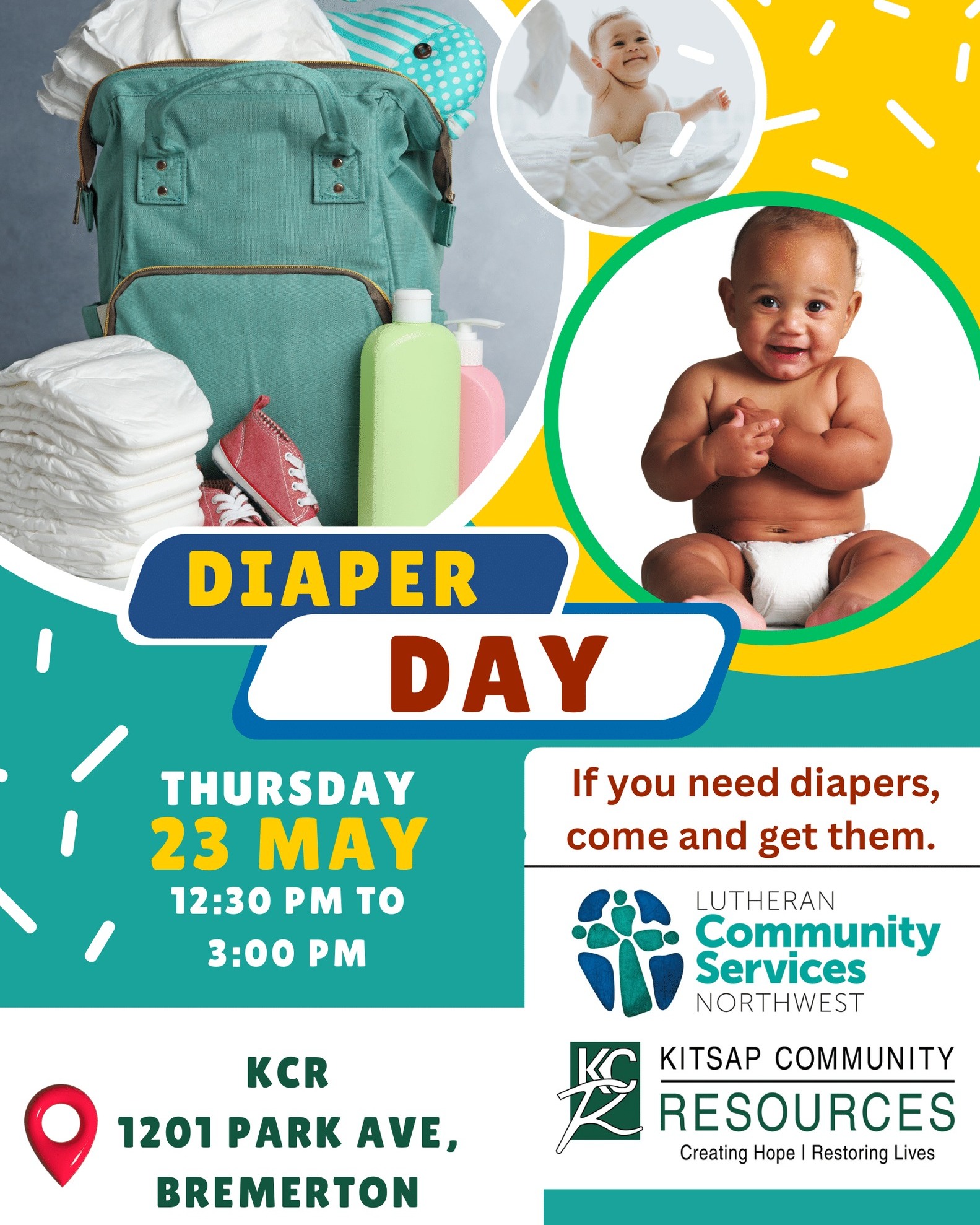 Diaper Day at KCR